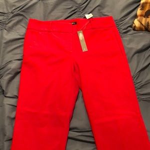Loft Red Women’s Dress Pants NEW